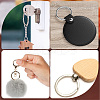 316 Surgical Stainless Steel Keychain Clasps STAS-BBC0005-81B-5