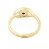 304 Stainless Steel Cubic Zirconia Adjustable Ring LS-RJEW-S406-06G-3