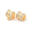 Brass Micro Pave Cubic Zirconia Tube Bails KK-F942-15G-2