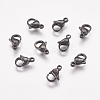 304 Stainless Steel Lobster Claw Clasps STAS-P185-11-B-1