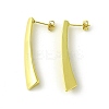 Brass Stud Earring EJEW-C072-04G-1