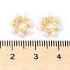 Rack Plating Flower Brass Beads KK-H449-70G-01-RS-2