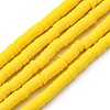 Handmade Polymer Clay Beads Strands CLAY-R089-8mm-Q035-1