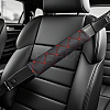 4Pcs PU Imitation Leather Universal Car Seat Belt Pads AJEW-CL0001-96B-5