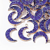 Druzy Resin Pendants RESI-S383-009-A01-1