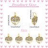 60Pcs Tibetan Style Alloy Pendants FIND-PH0024-06-2