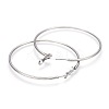 Tarnish Resistant 201 Stainless Steel Hoop Earrings EJEW-F188-24P-D-2