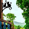 Iron Hanging Plant Hanger Bracket HJEW-WH0095-022-6