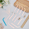 20Pcs Acrylic Earring Try-On Stick ODIS-FG0001-88B-5