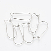 Tarnish Resistant 304 Stainless Steel Hoop Earrings STAS-T031-01-1