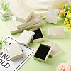 12Pcs Bowknot Printed Paper Jewelry Set Storage Gift Boxes CBOX-TA0001-14F-5