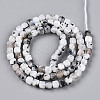Natural Rainbow Moonstone Beads Strands G-T141-66-2
