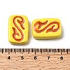 Handmade Porcelain Beads PORC-K010-02A-3