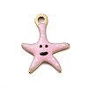 Ion Plating(IP) 201 Stainless Steel Charms STAS-A101-01C-03G-1