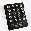 Tarnish Resistant 304 Stainless Steel Ball Stud Earrings EJEW-2224-8mm-P-2