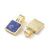 Natural Lapis Lazuli Pendants G-B123-03G-03-2
