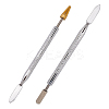 Gorgecraft Stainless Steel Double Side Leather Edge Dye Pen TOOL-GF0001-22-1