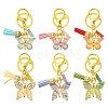 Acrylic & Alloy Enamel Keychain KEYC-FS00026-06-4