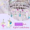 24Pcs 2 Style Glass Rhinestone Pendants GLAA-OC0001-27-6