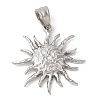Non-Tarnish 304 Stainless Steel Pendants X-STAS-Q244-09P-1