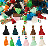 110Pcs 11 Colors Polyester Tassel Pendants FIND-TA0002-44-11