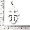 304 Stainless Steel Pendants STAS-G378-04P-3