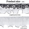 4 Yards Organza Pleated Lace Ribbon OCOR-CY0001-82-2