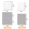 2 Sets 2 Styles 4/6 Inch PP Loose Leaf Photo Albums AJEW-FH0003-97-2