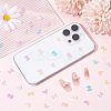 400Pcs 4 Styles Opaque & Transparent Resin Cabochons CRES-CP0001-04-5