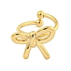 Ion Plating(IP) 304 Stainless Steel Open Cuff Rings for Women LS-RJEW-S409-01G-04-2