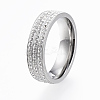 304 Stainless Steel Wide Band Finger Rings RJEW-H121-11-M-2