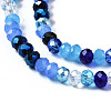 Electroplate Glass Beads Strands EGLA-T020-12A-3
