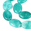 Dyed Natural White Jade Beads Strands G-N370-01A-05-4