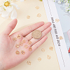 20Pcs 10 Style 304 Stainless Steel Charms STAS-UN0020-17G-2