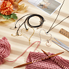 Aluminum Heart Pendant Necklaces NJEW-NB00005-4