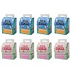 20Pcs 2 Colors Kraft Paper Cardboard Candy Storage Tote Boxes AJEW-CJ0001-59-1