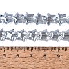 Electroplate Transparent Glass Beads Strands EGLA-N056-04A-A05-4