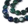 Natural Chrysocolla and Lapis Lazuli Beads Strands X-G-N330-032B-01-3