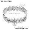 316L Surgical Stainless Steel Hinged Bangles for Women WG72D80-01-1