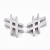 Tarnish Resistant 304 Stainless Steel Pendants STAS-T041-05-2