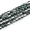 Baking Paint Transparent Glass Beads X1-DGLA-N011-4mm-07-1