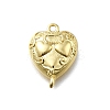 Brass Heart Links KK-K400-49G-01-1