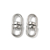 304 Stainless Steel Double Eye Swivel Clasps STAS-L300-011C-P-1