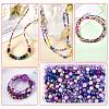 2 Bag Glass Round Beads Set JX547N-5