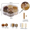 7 Style Transparent & Trans & Metallic Colours Glass Seed Beads SEED-YW0001-45B-2