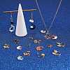 40Pcs 20 Style Golden Alloy Enamel Pendant ENAM-SZ0002-11-6