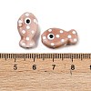 Handmade Porcelain Beads X-PORC-B009-03-4