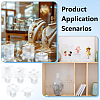5Pcs 5 Styles Acrylic Display Pedestals for Jewelry ODIS-BC0001-20B-6