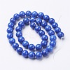 Natural Mashan Jade Round Beads Strands G-D263-10mm-XS08-3