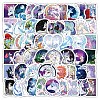 Unicorn 100Pcs PVC Paper Cartoon Stickers PW-WGDA9E2-01-1